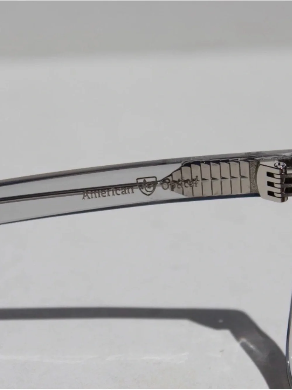NWT American Optical “Saratoga” Gray Crystal Brown Lenses 52mm= “JFK Sunglasses”